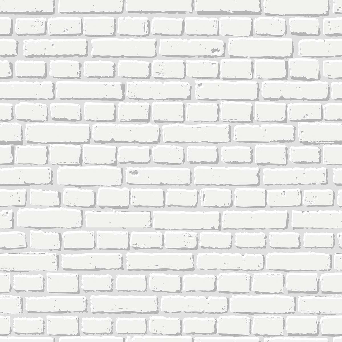 A Wallpaper of White Brick Wall pattern detail
