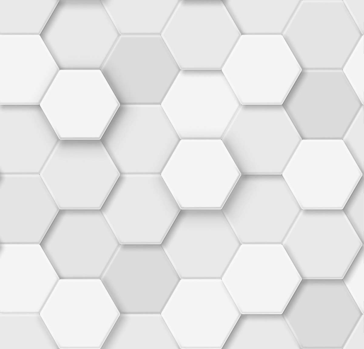 3D Hexagon Pattern Wallpaper pattern detail
