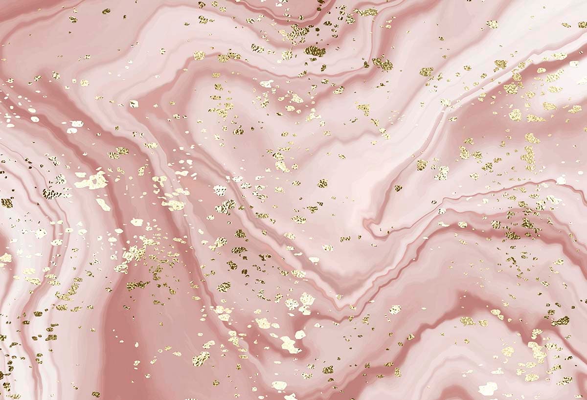 Pink and Gold Marble Texture Luxury Wall Mural Wallpaper pattern detail