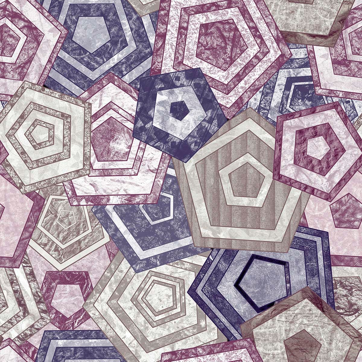 A Colorful Wallpaper with Geometric Patterns pattern detail