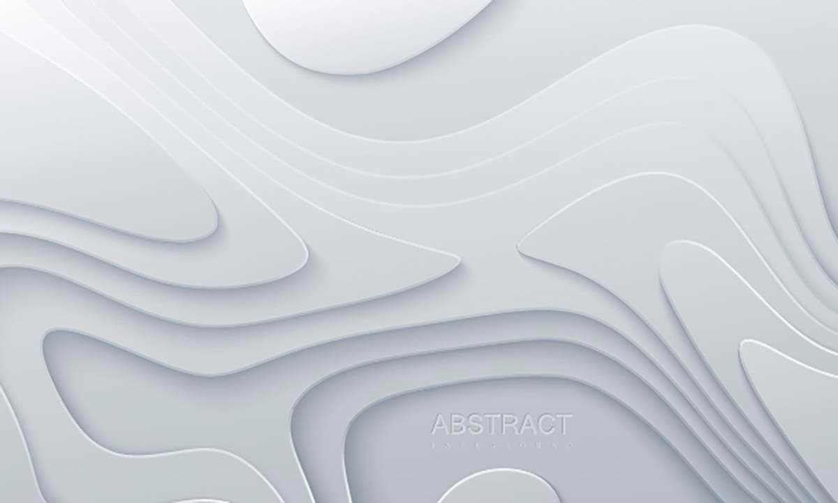 A white background with white lines pattern detail