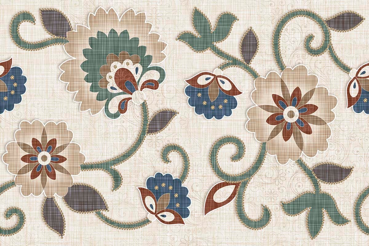 Minimal Textile Texture Close-Up Decorative Wallpaper pattern detail