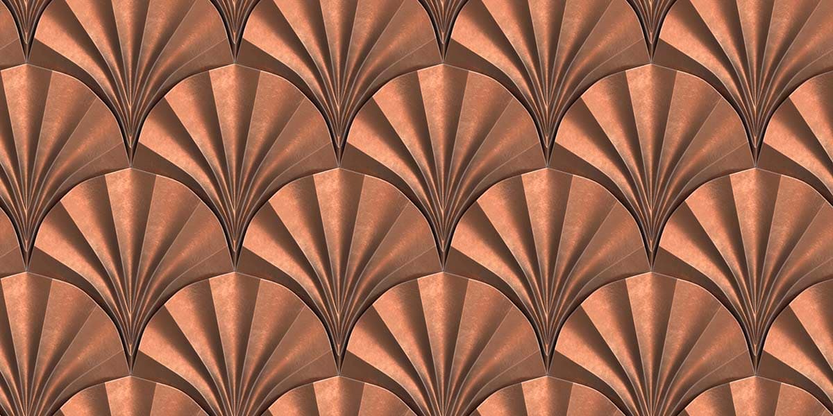 Elegant Art Deco Pattern Geometric Luxury Design Wallpaper pattern detail