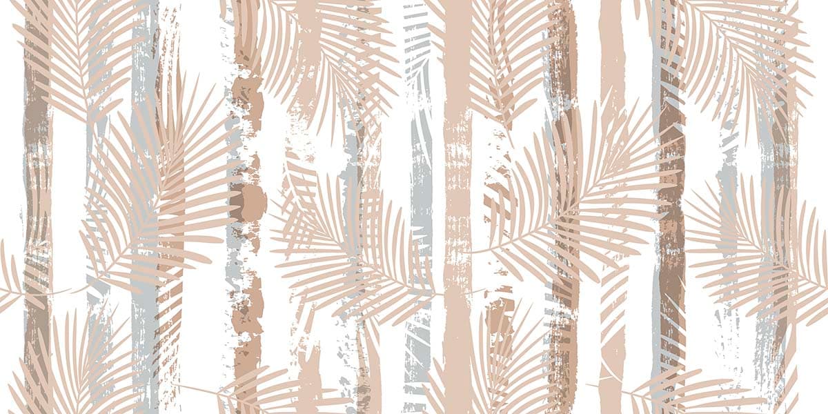Trees and Leaves Artwork Wallpaper pattern detail