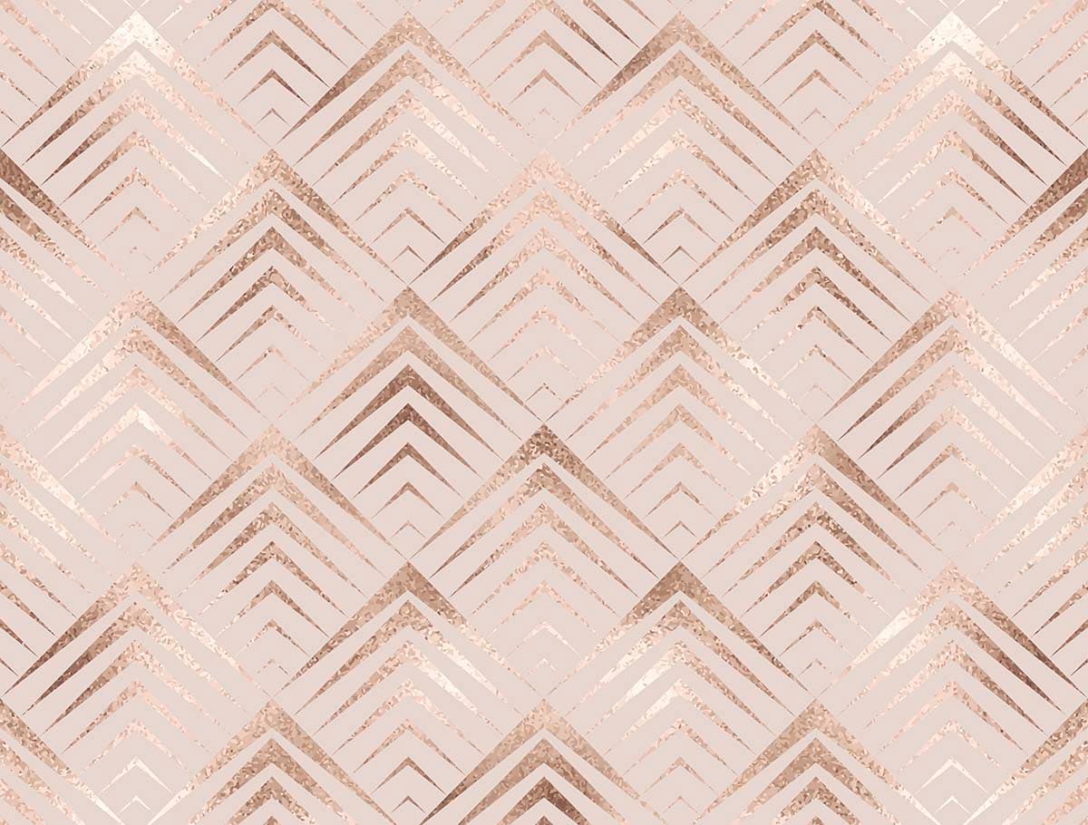 A Wallpaper Pattern of Triangles and Lines pattern detail