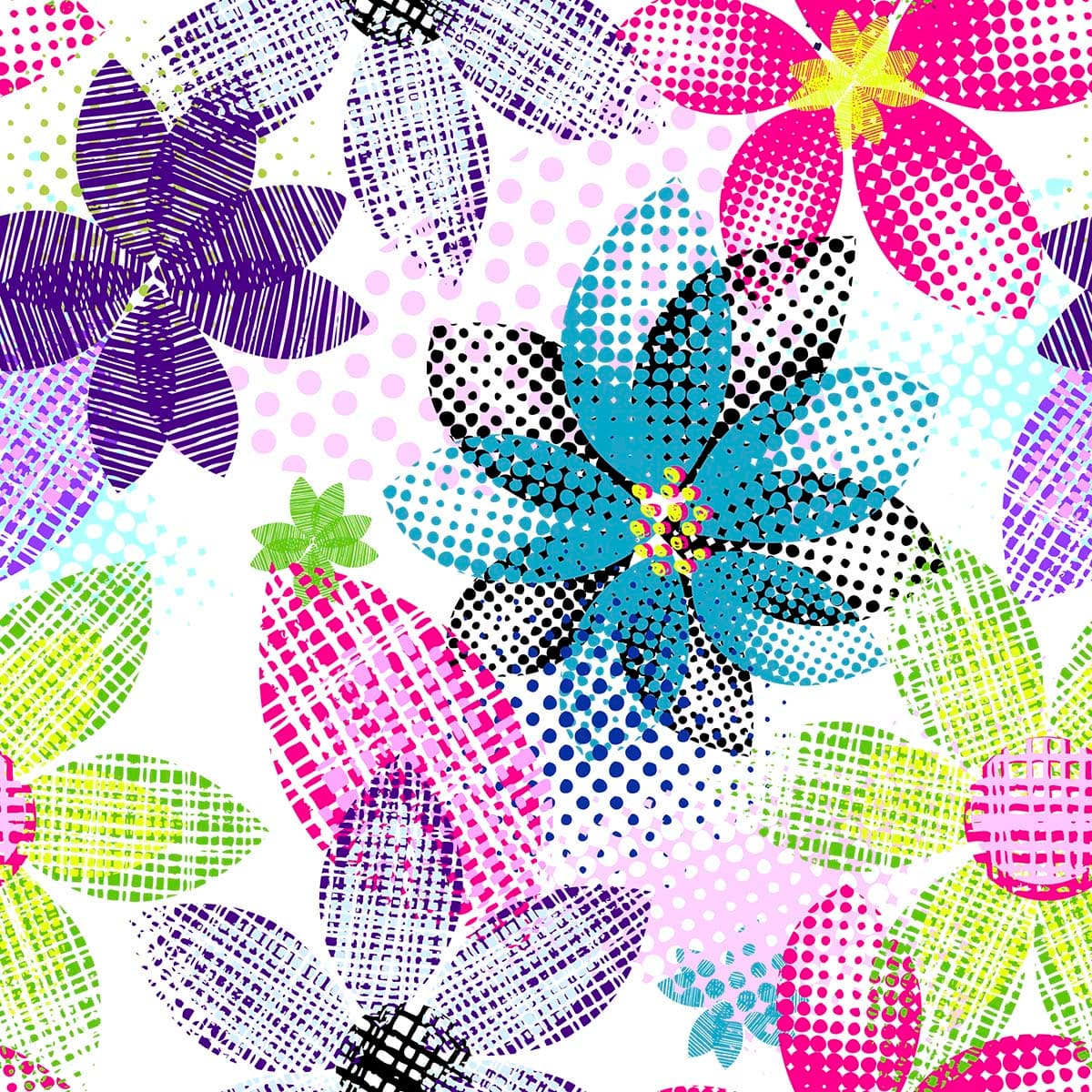 Floral Art Wallpaper for Wall pattern detail