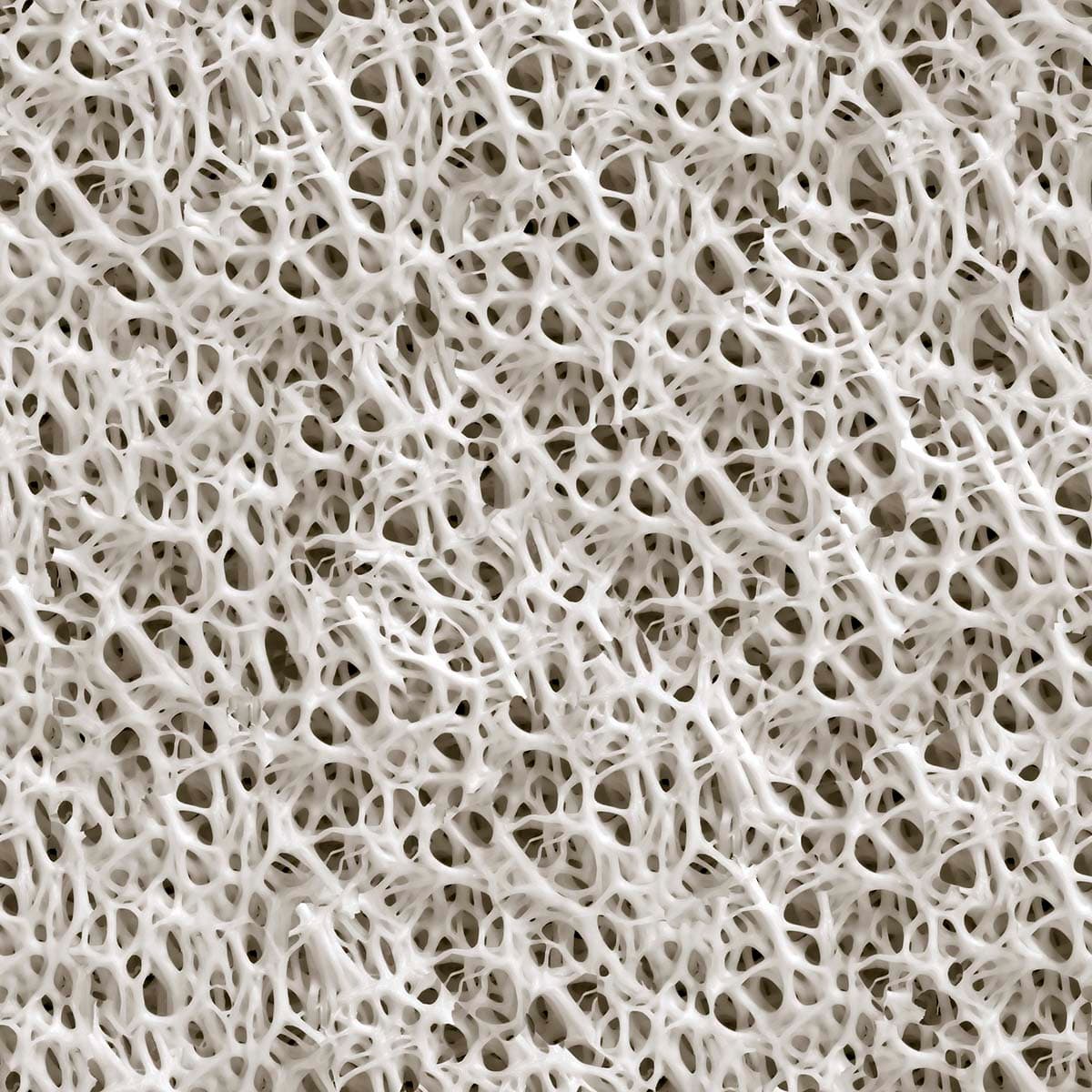 A close up of a white texture pattern detail