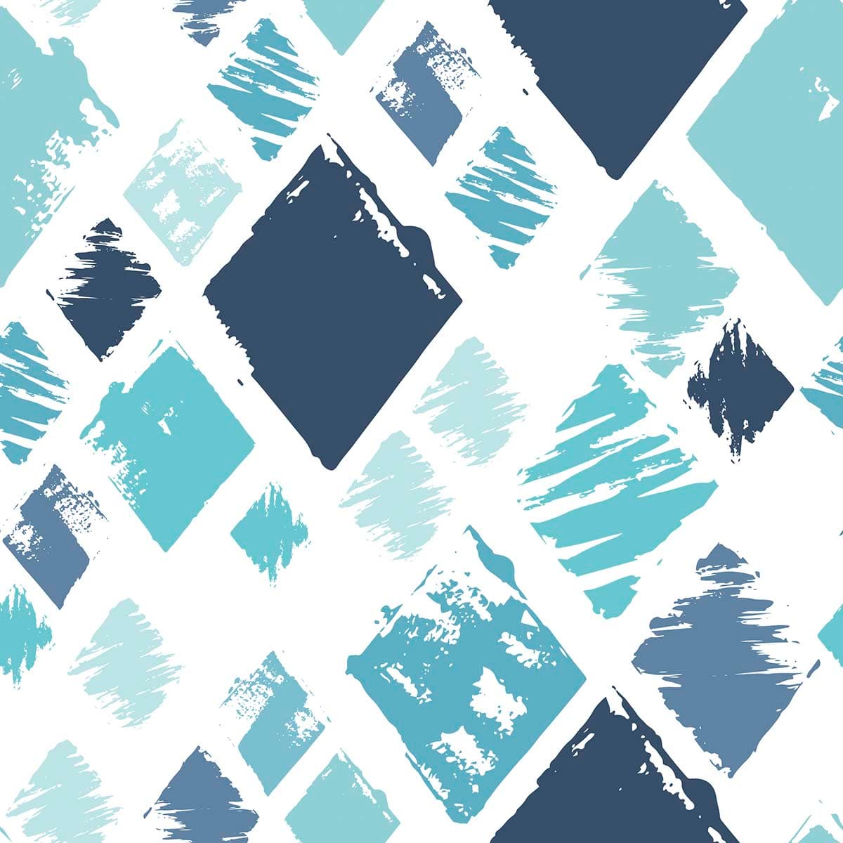 A Pattern of Blue and White Diamonds Geometric Pattern Wallpaper pattern detail