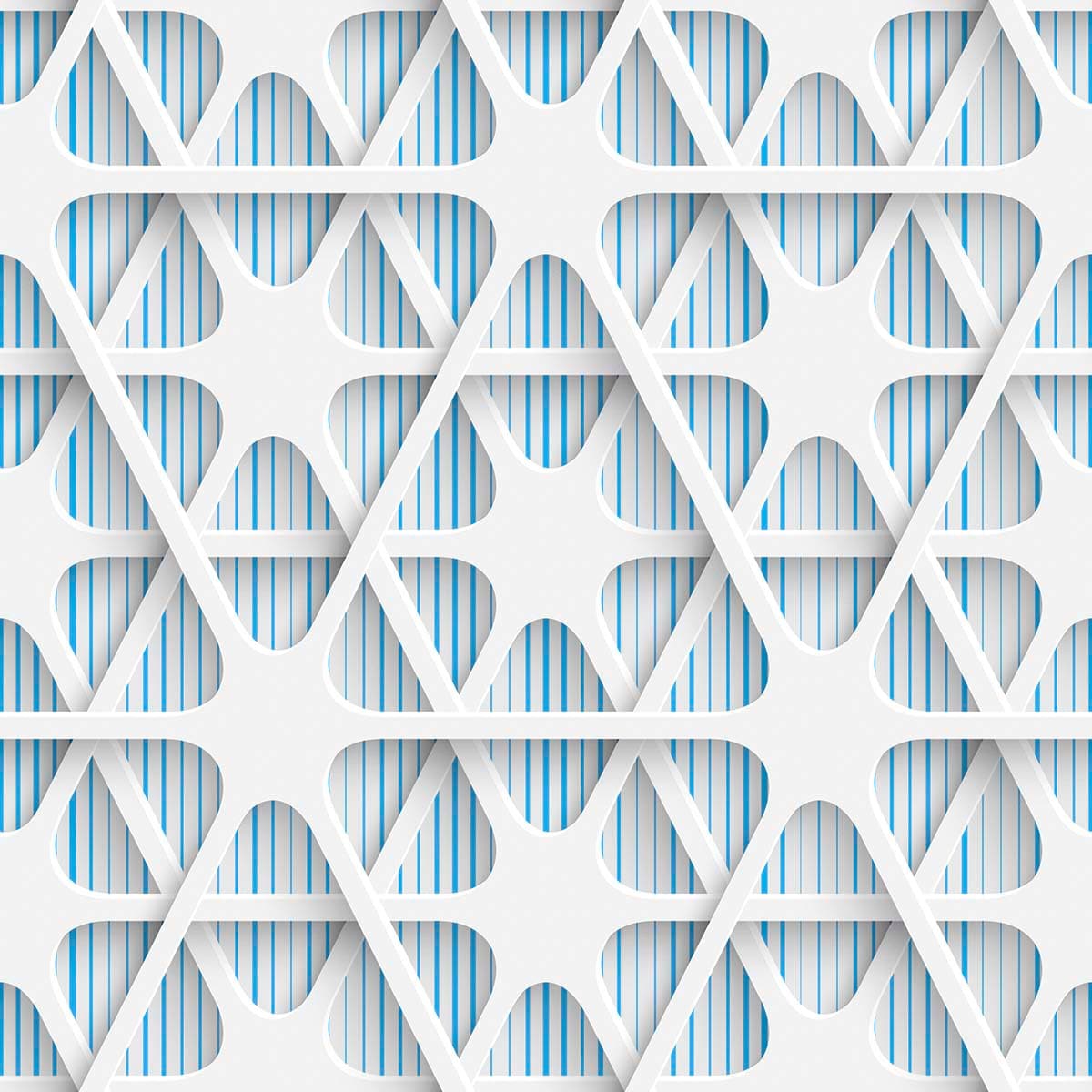 Minimal Blue White Stripe Design Aesthetic Wallpaper pattern detail