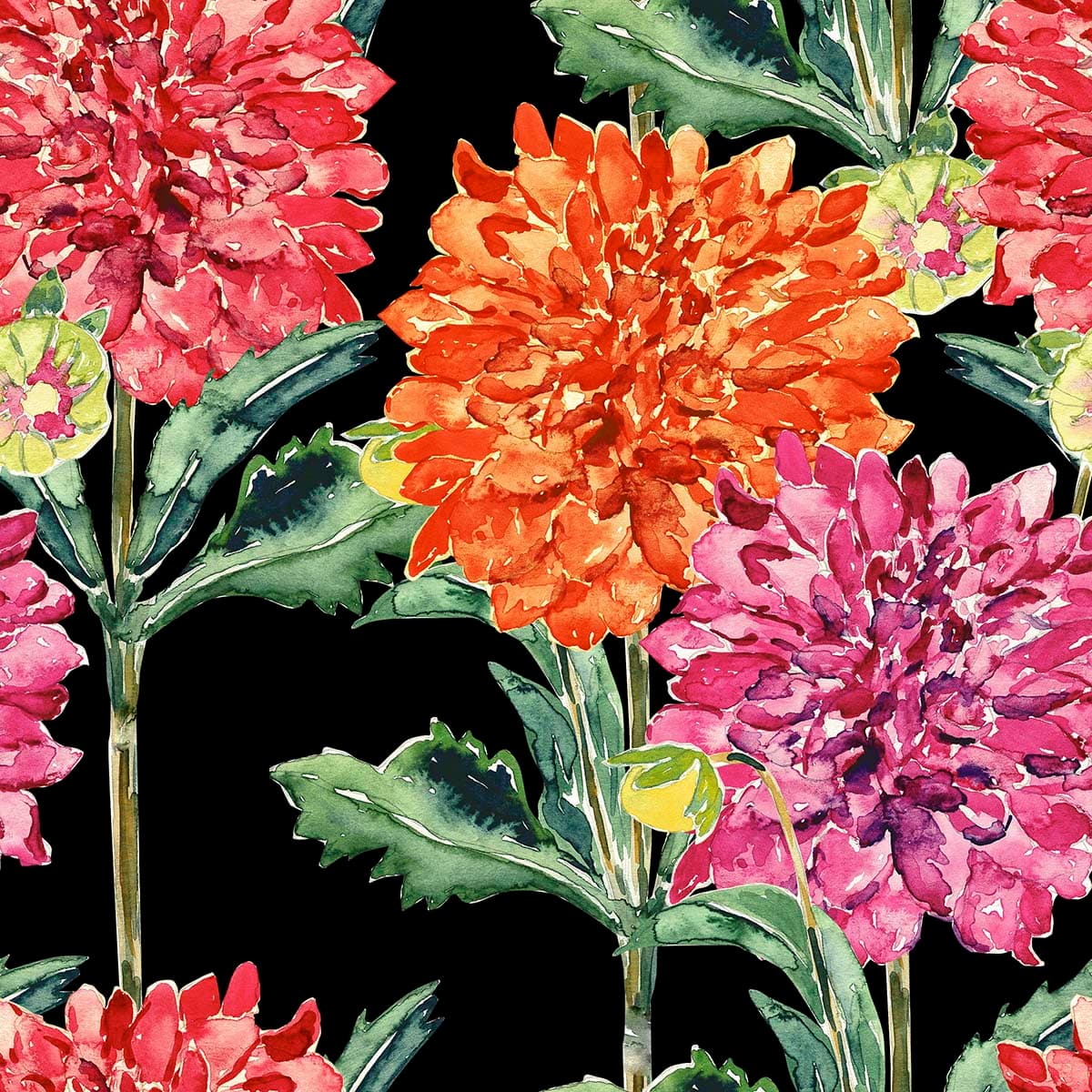 Close-Up Floral Design with Soft Petals Wallpaper pattern detail