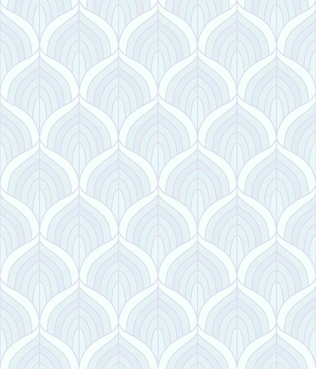 Bedroom Wallpaper With Light Blue Patterns pattern detail