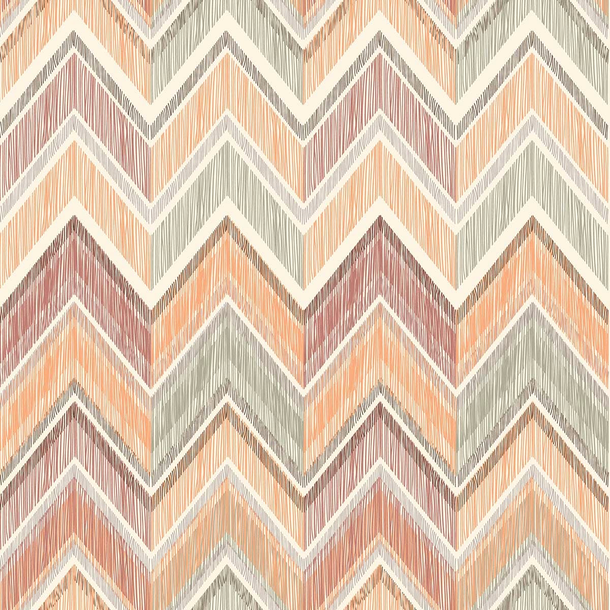 Zigzag Line Pattern Geometric Wall Mural Wallpaper pattern detail