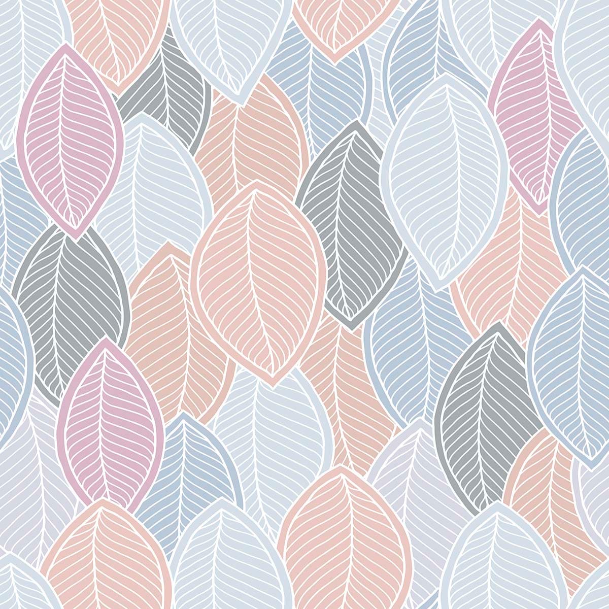 A pattern of leaves pattern detail