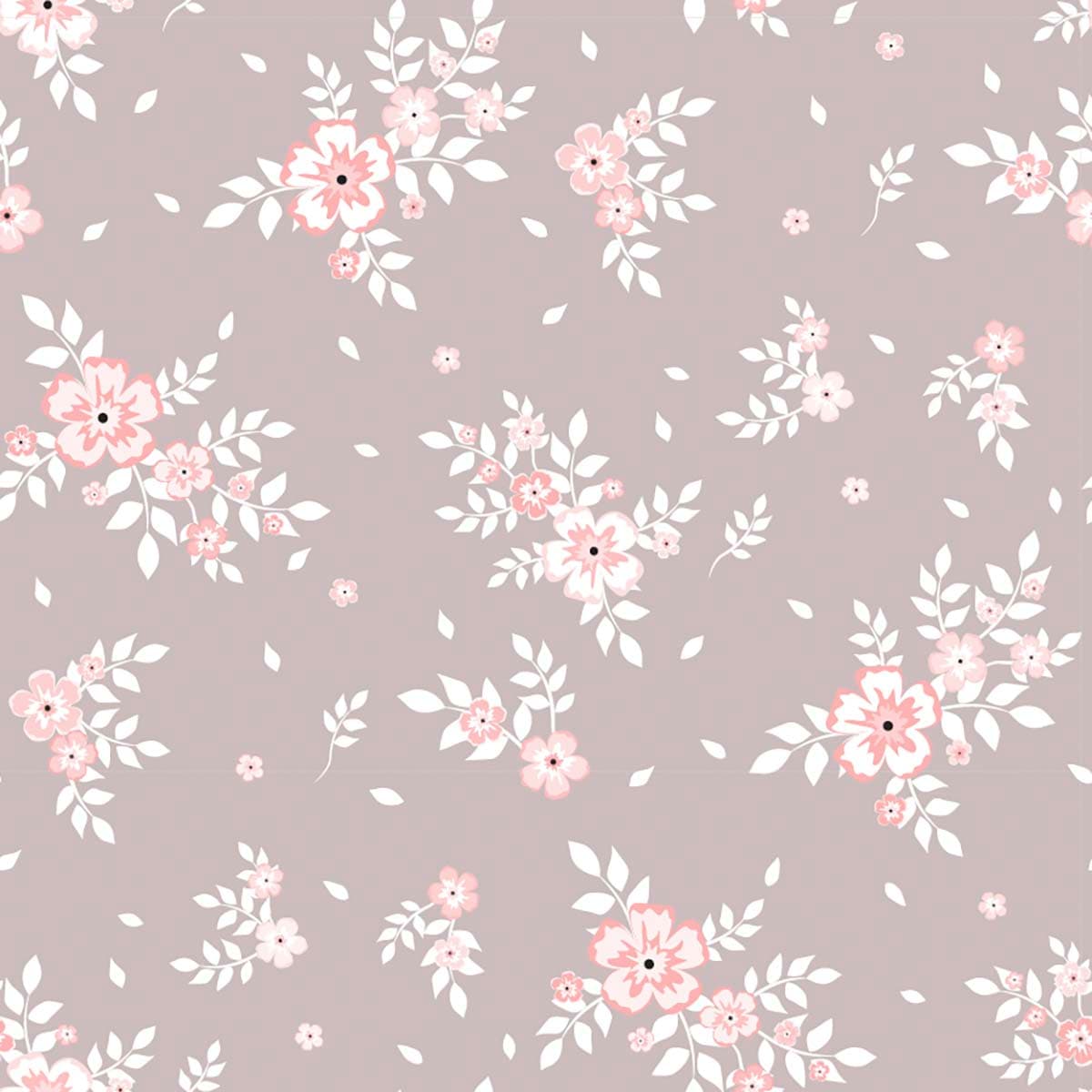Blushing Botanicals Floral Pattern Wallpaper pattern detail