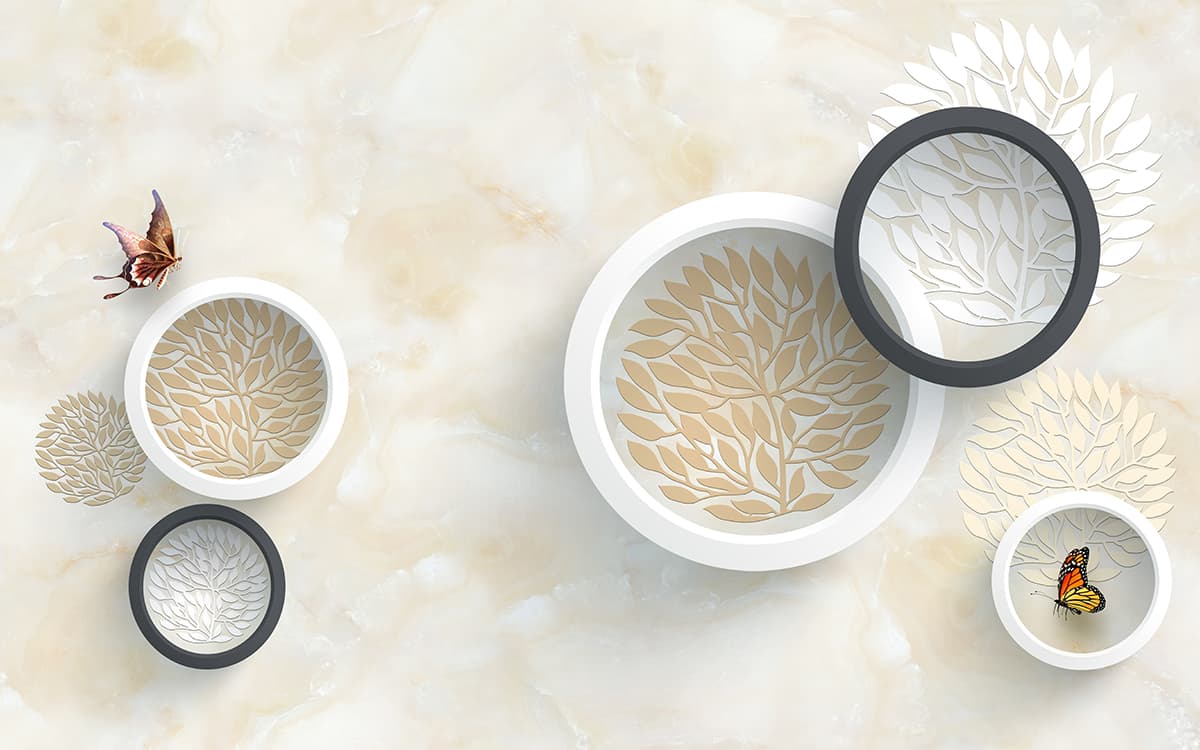 A circular objects with a pattern on it pattern detail