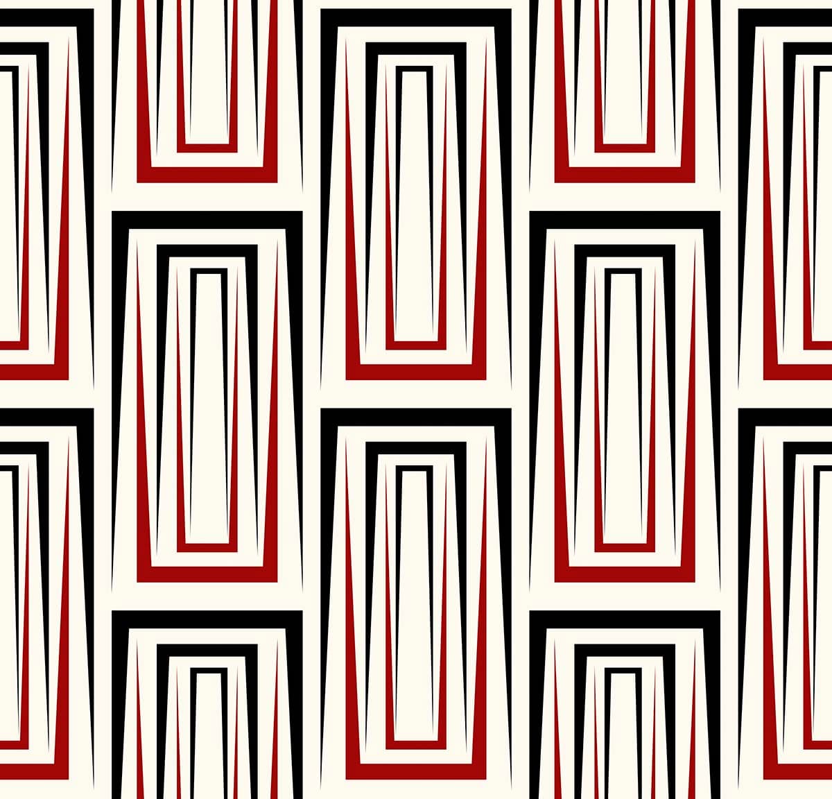 Abstract Rectangular Shapes Design Wallpaper for Walls pattern detail