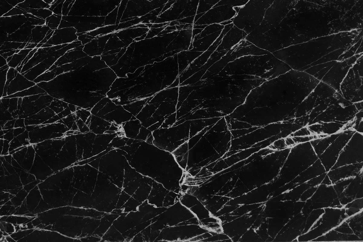 Vintage Black Marble Wallpaper Mural pattern detail