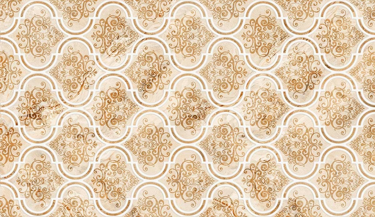A pattern of a tile pattern detail
