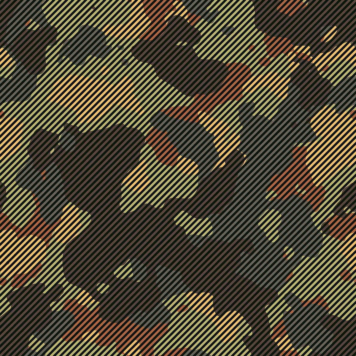 Premium Black and Yellow Stripe Design Wallpaper pattern detail