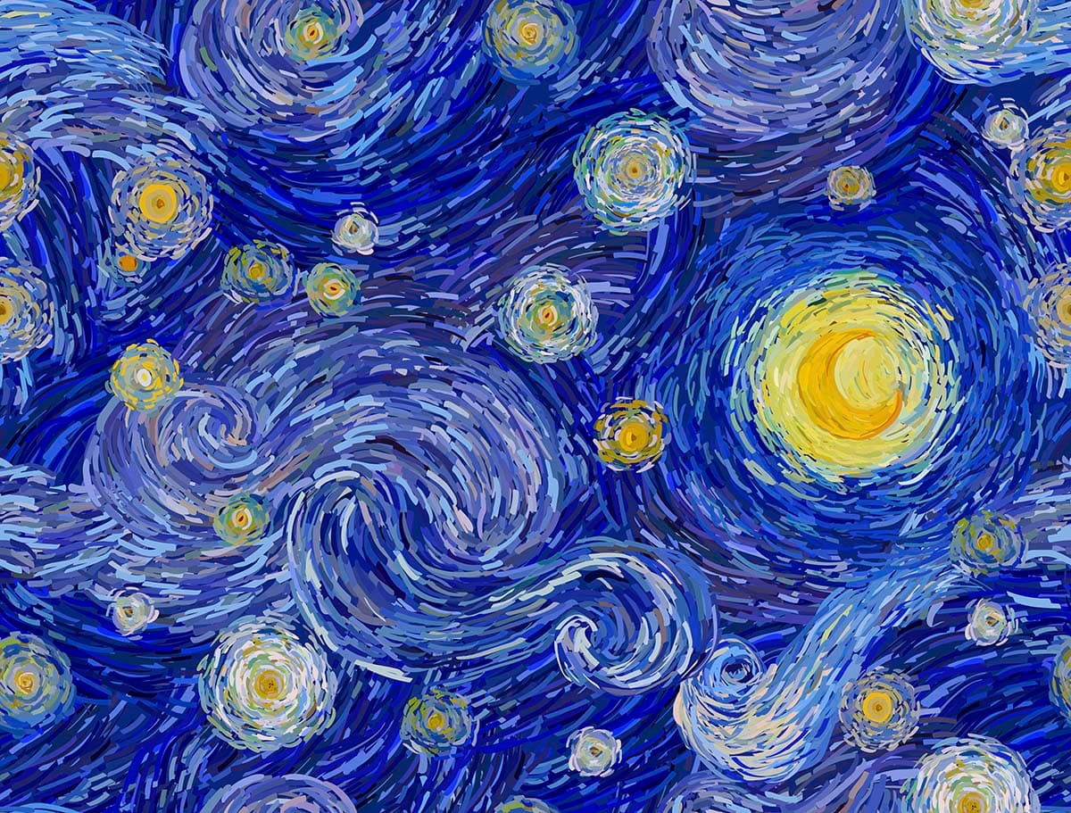 Creative Abstract Universe Theme Wallpaper pattern detail