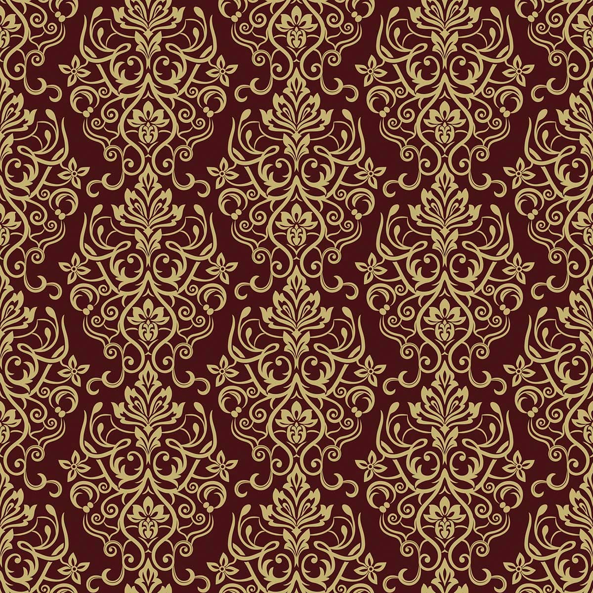 A pattern on a red background pattern detail