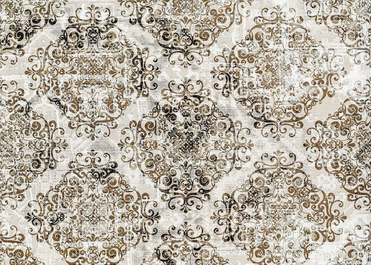 A Seamless Vintage Wallpaper with Floral Design pattern detail