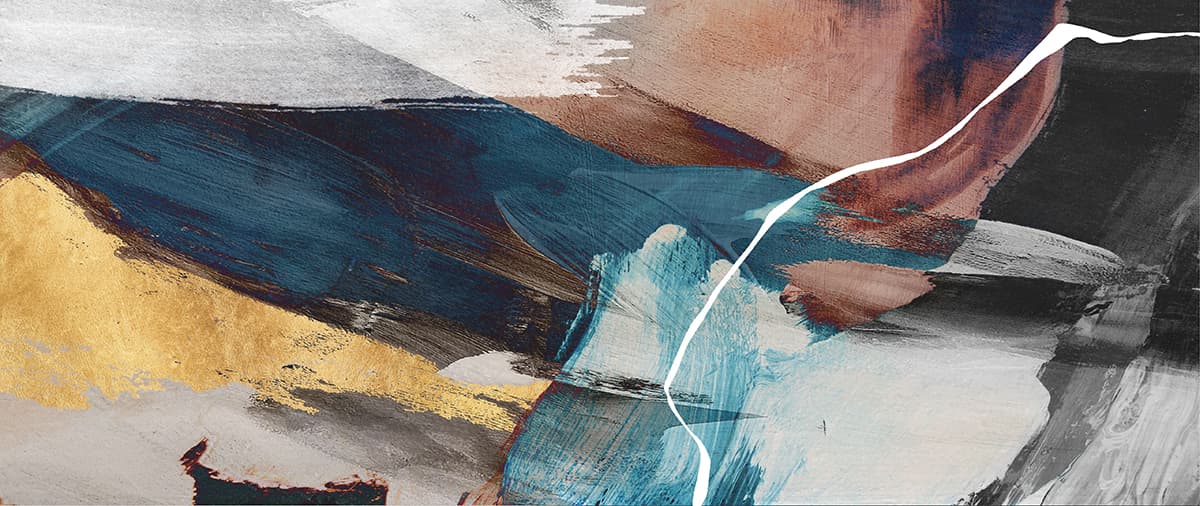 Vibrant Modern Art Abstract Canvas Scene Wallpaper pattern detail