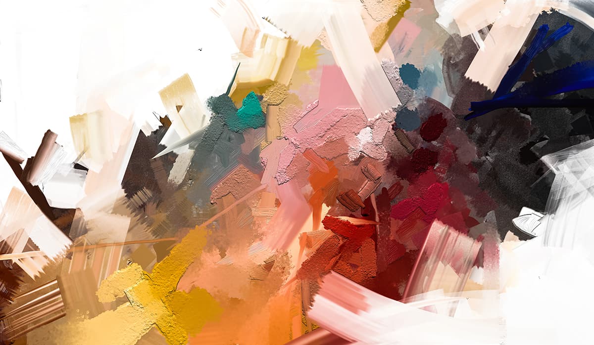 Abstract Painting Art Style Wallpaper pattern detail