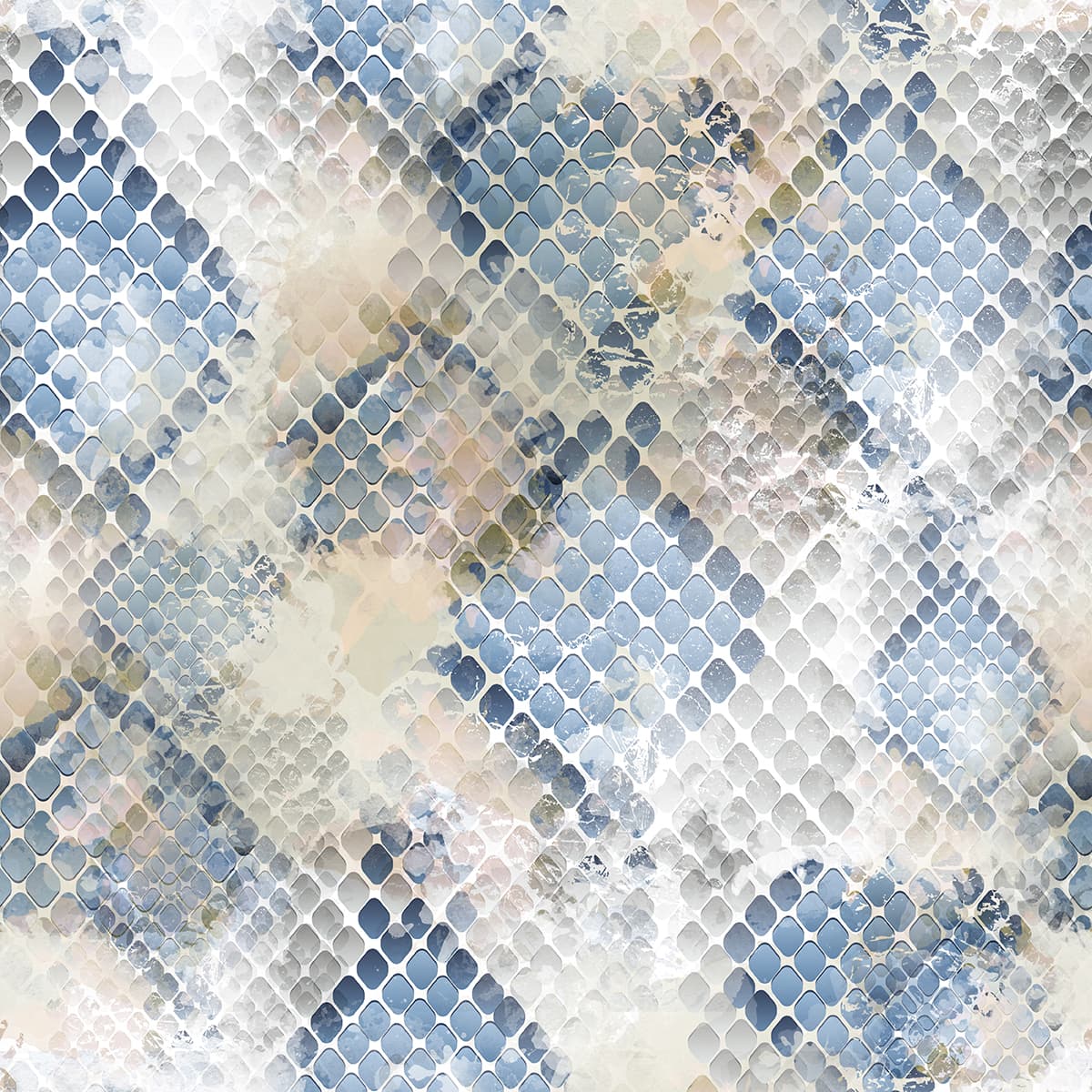 An Elegant Painting like Wallpaper with Geometric Texture pattern detail