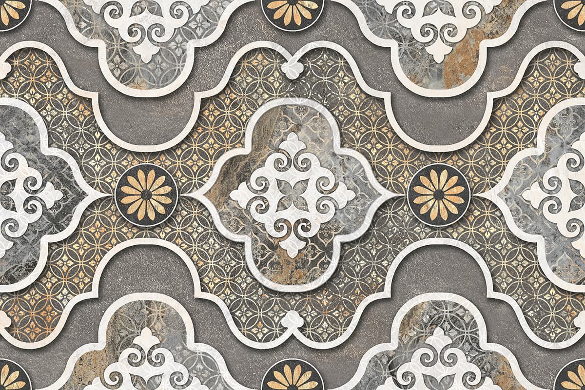 A Seamless Wallpaper Pattern for Wall pattern detail