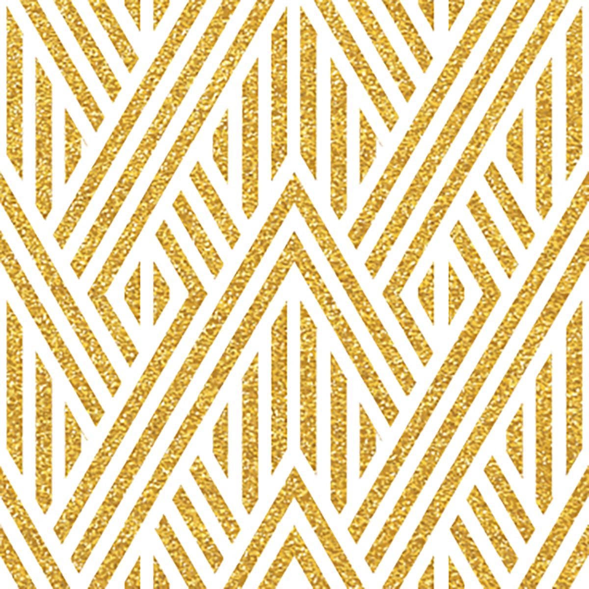 Gold and White Lines Pattern Wallpaper pattern detail