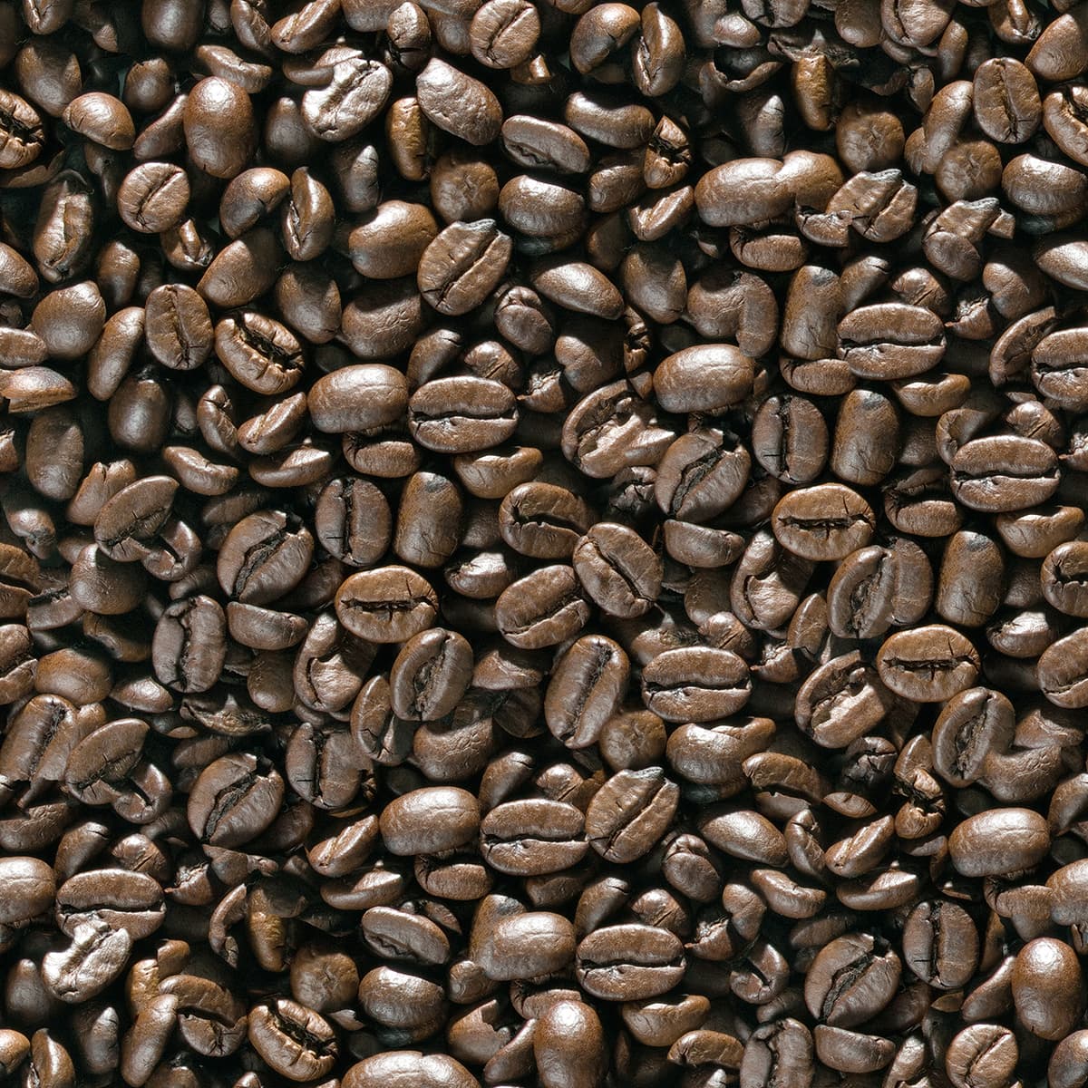 3D Coffee Beans Wallpaper for Cafeteria pattern detail
