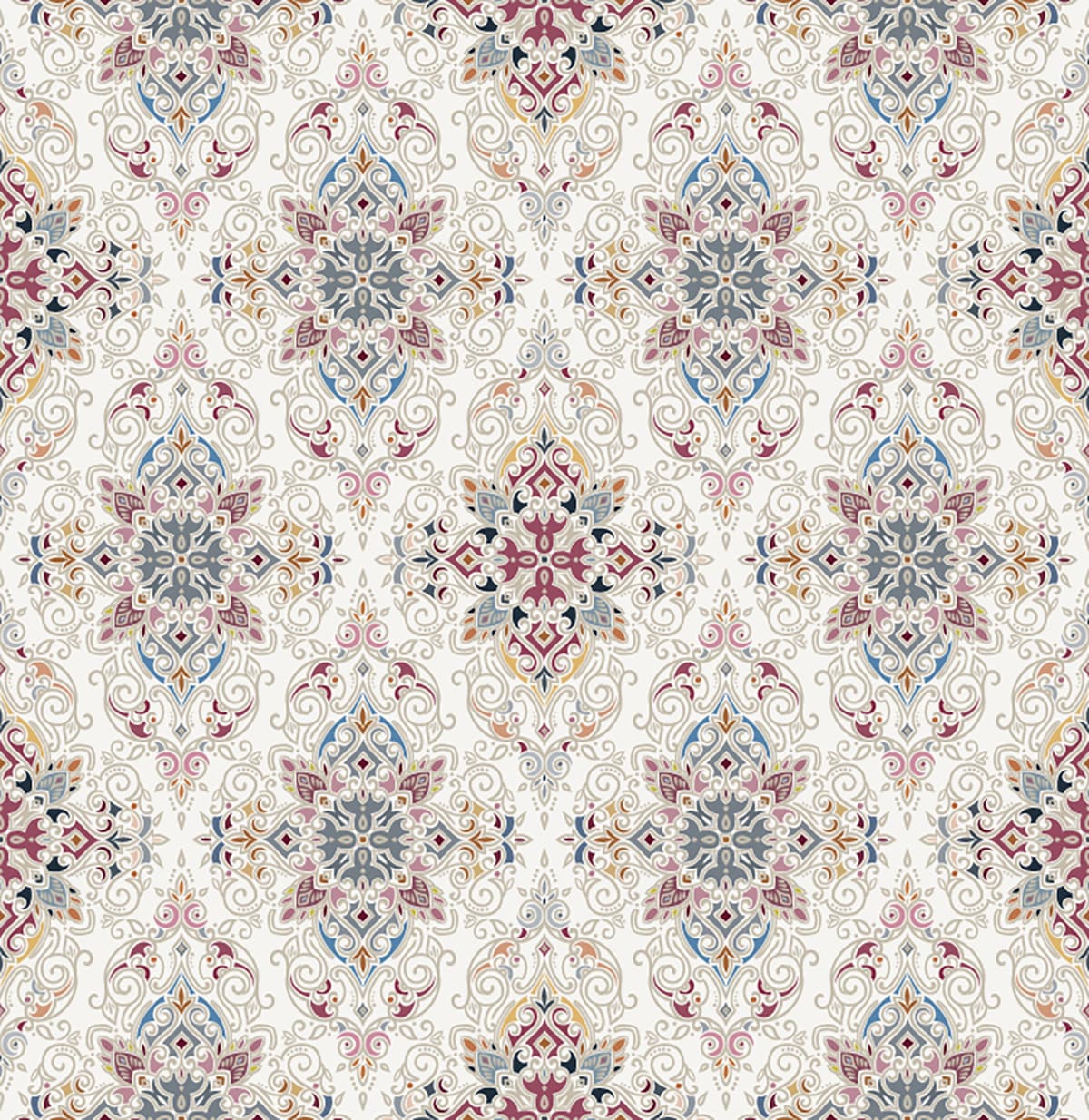 Vibrant Floral Pattern Design for Home Decor wallpaper pattern detail