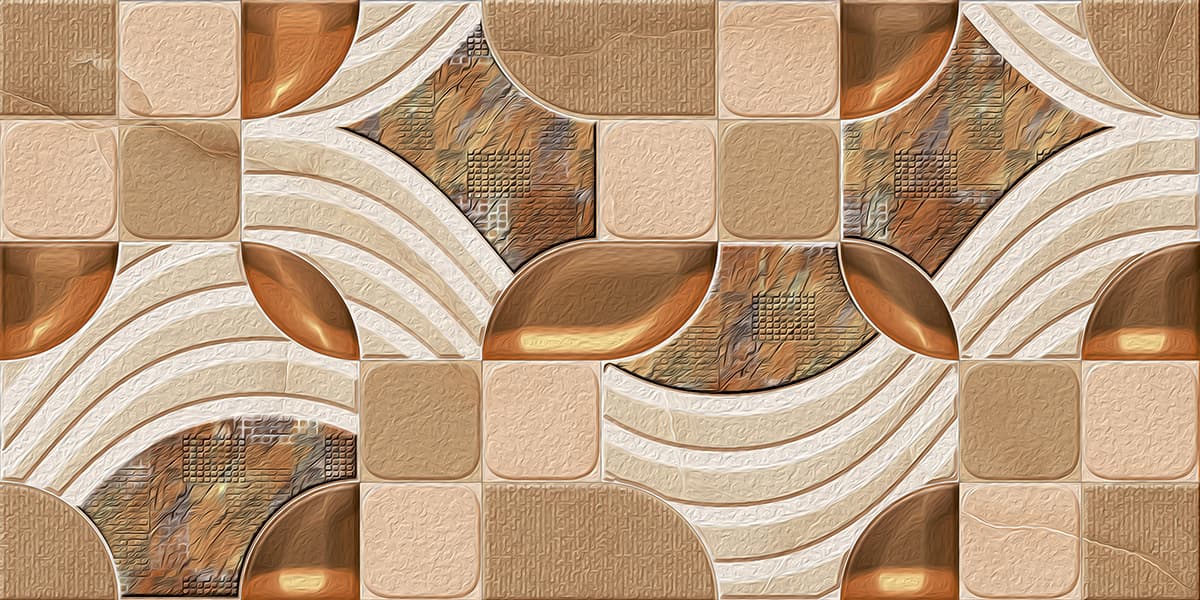 Modern Tile Texture Close View Wall Art wallpaper pattern detail