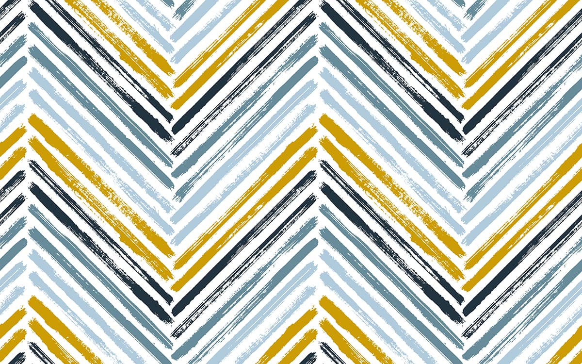 Blue and Yellow Wallpaper Pattern for Walls pattern detail