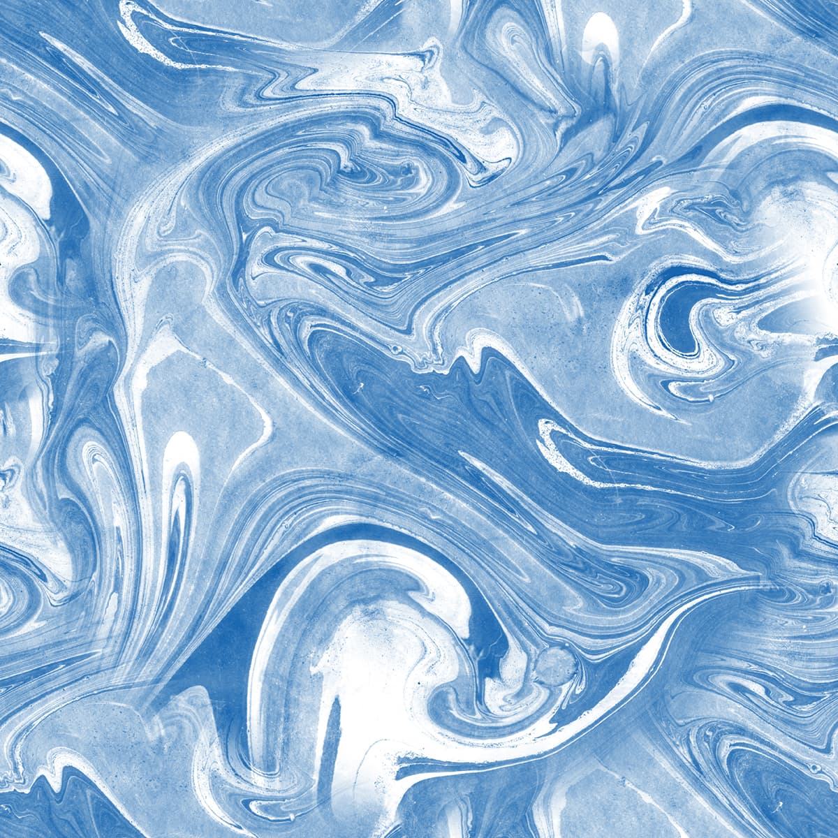 Fluid blue white swirl creating modern abstract flow wallpaper pattern detail