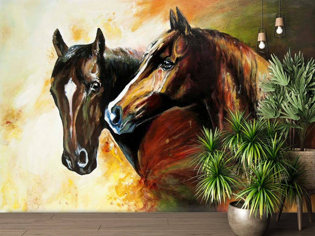 Pegasus Dreamscape Bedroom Wallpaper & Murals shown in a room