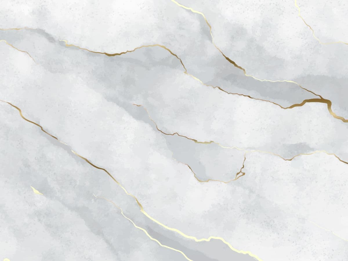 White Gold Marble Wallpaper, Marble Print Wallpaper pattern detail