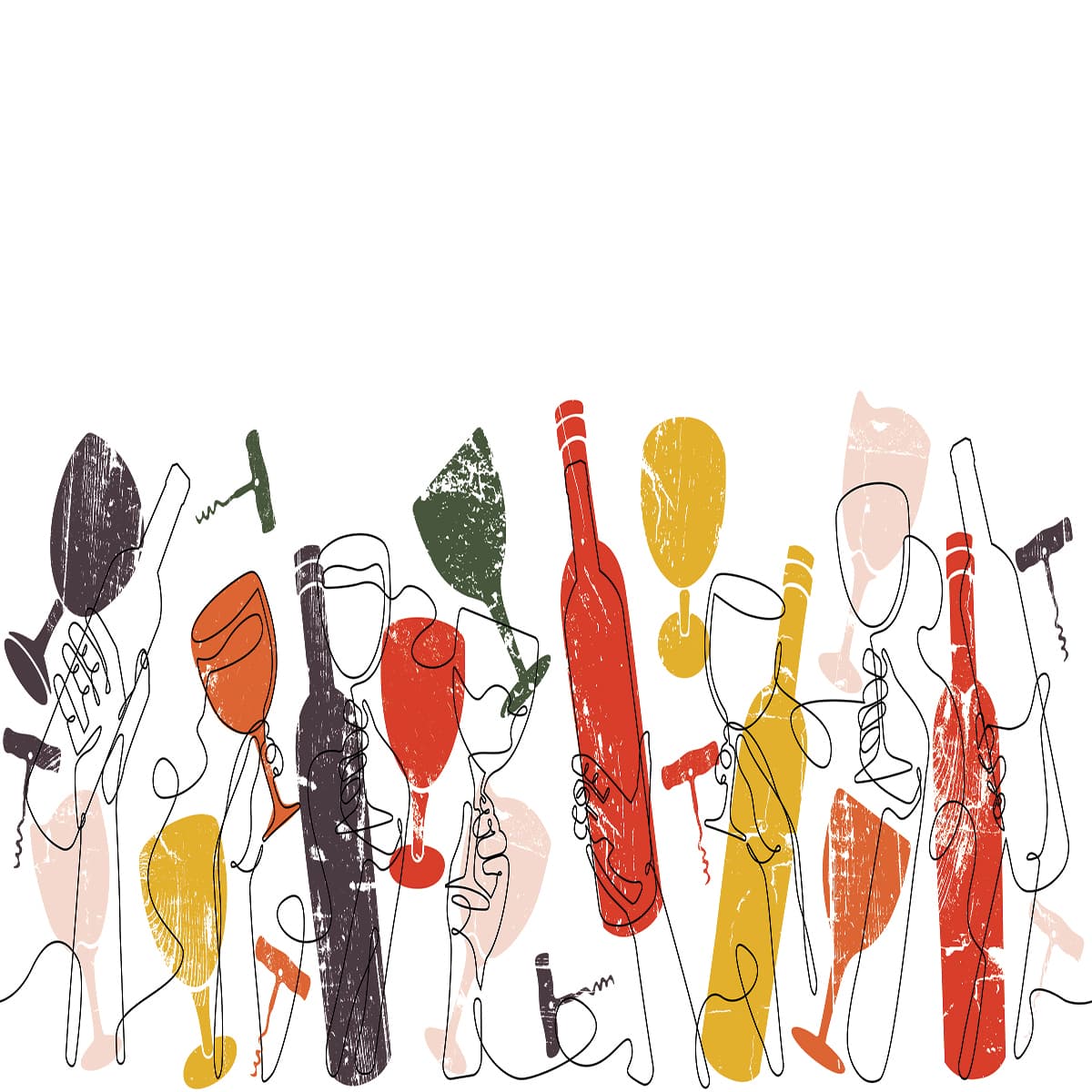 Wallpaper for Bar and Restaurant pattern detail