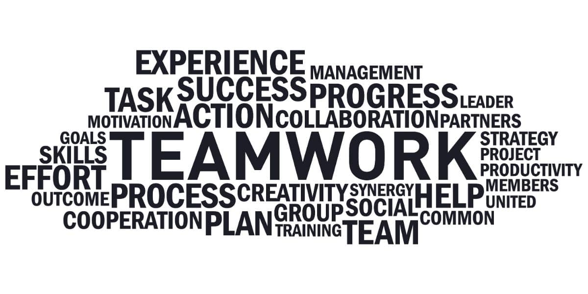 Experience and Team Work, Wallpaper for Office Wall pattern detail