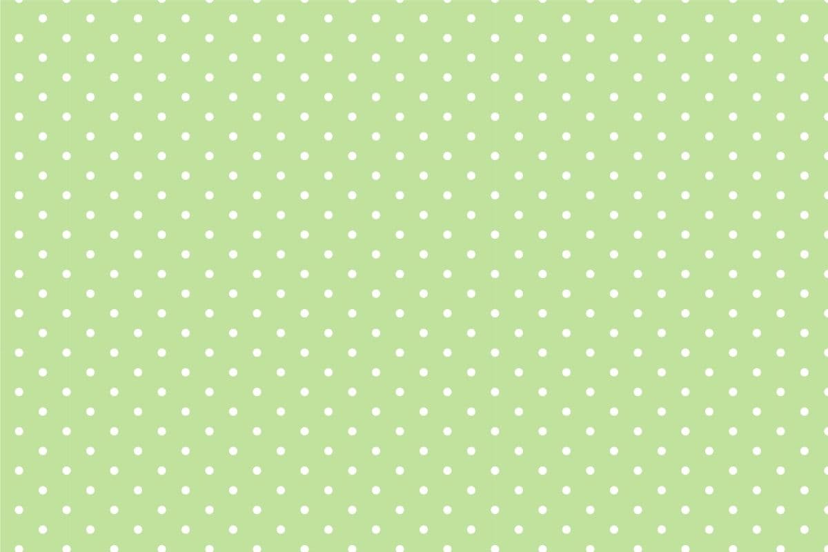Green Polka Dot Wallpaper for Walls pattern detail