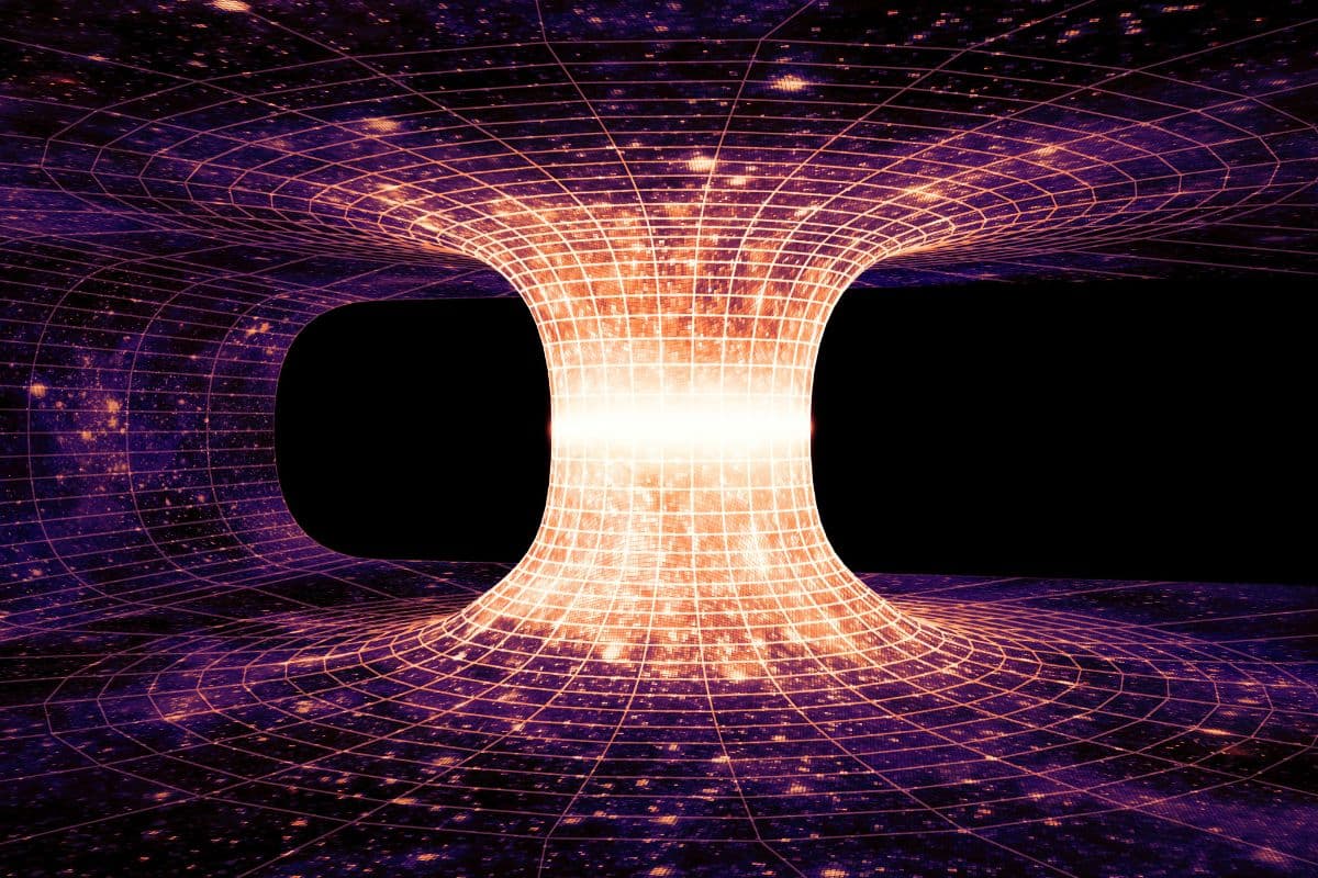 3D Wormhole Kids Wallpaper pattern detail