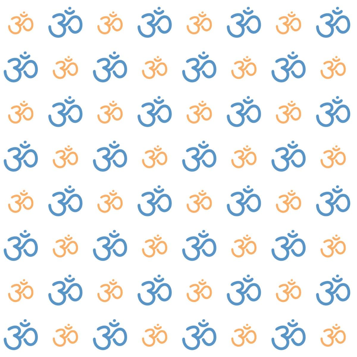 Om Sign Seamless Pattern Wallpaper for Wall pattern detail