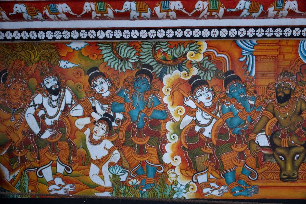 Artisan Essence Kerala Wallcovering pattern detail