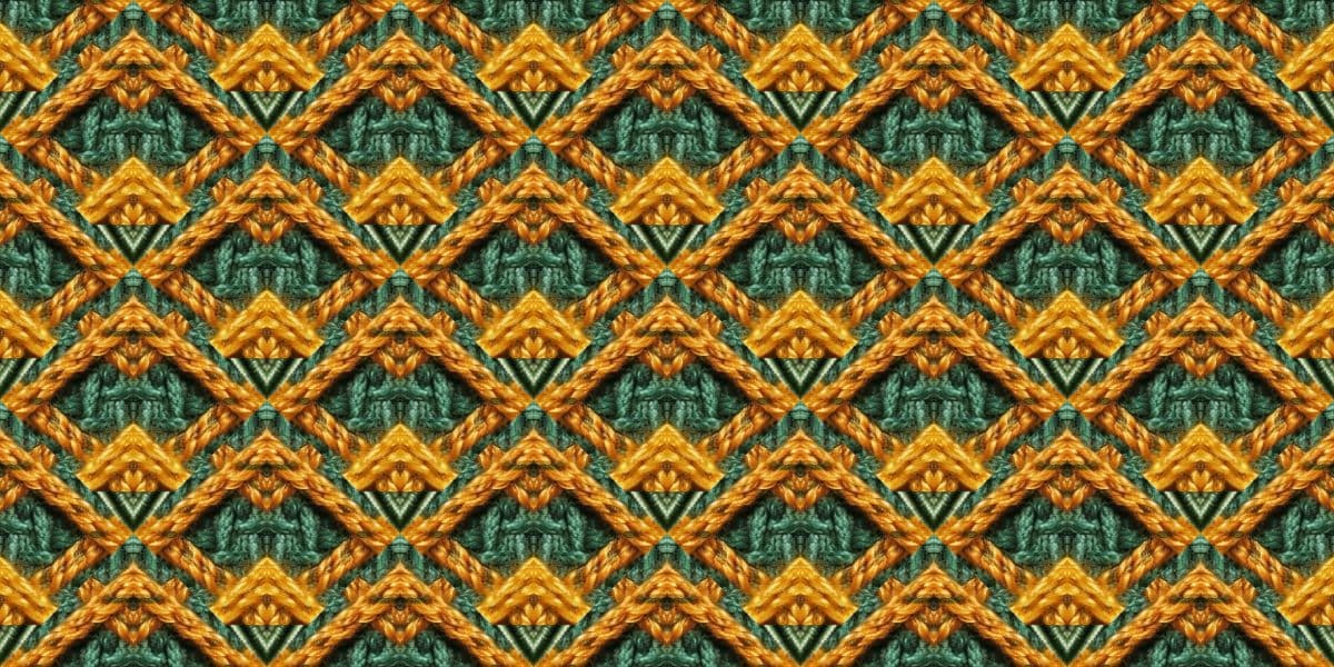 Royal Gold Print Kalmuck Yarn Wallpaper for Wall pattern detail