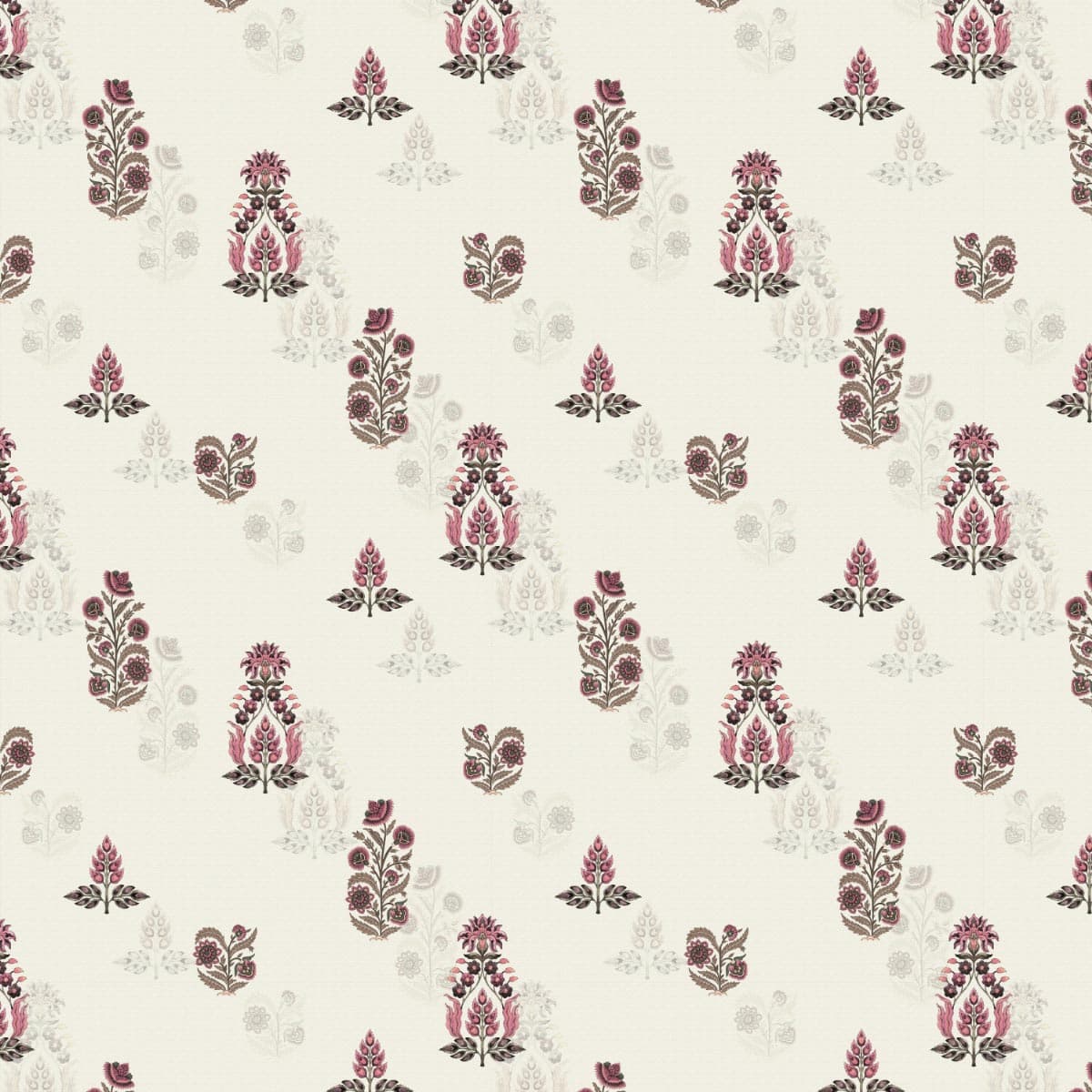 White Linen Essence Living Room Wallpaper pattern detail