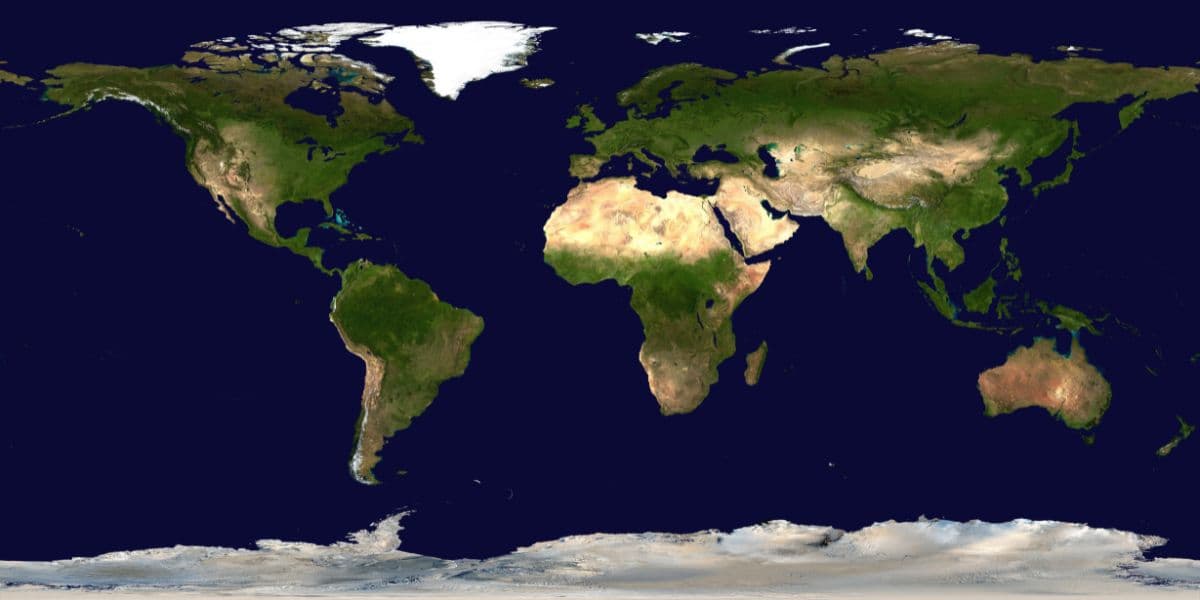 3D Effect World Map Wallpaper for Boys and Girls pattern detail
