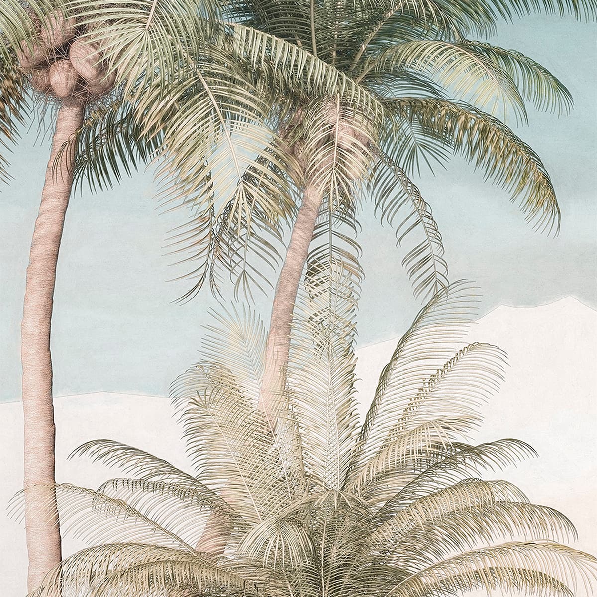 Palm Nirvana Wallpaper for Wall pattern detail