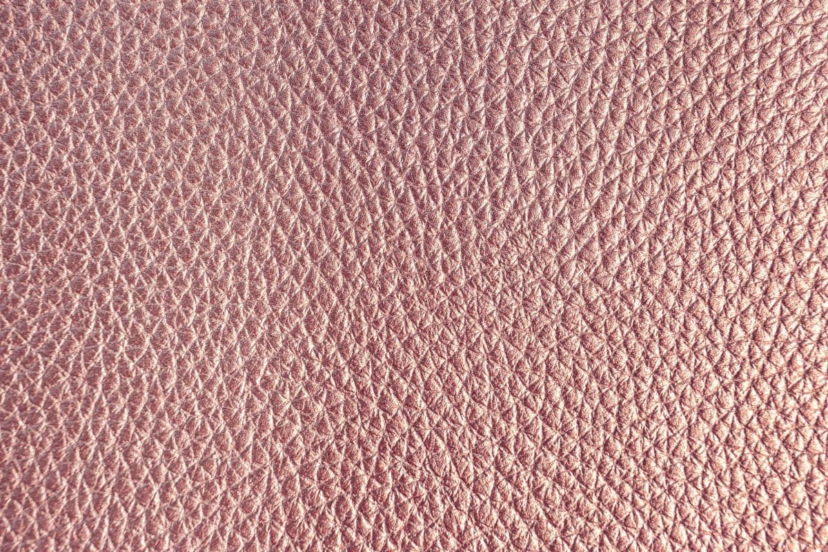 Rose Gold Luxe Leather Wallpaper for Wall pattern detail