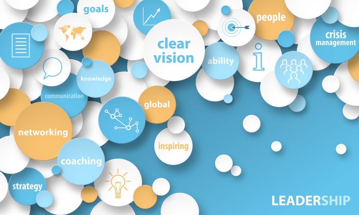 Leadership Qualities, 3D Office Wallpaper pattern detail